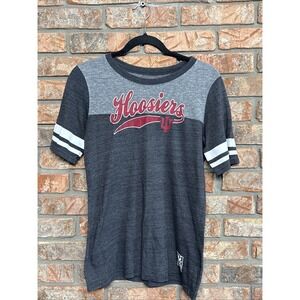Adidas Indiana Hoosiers  Varsity T Shirt Womens‎ Size Medium Vintage Football